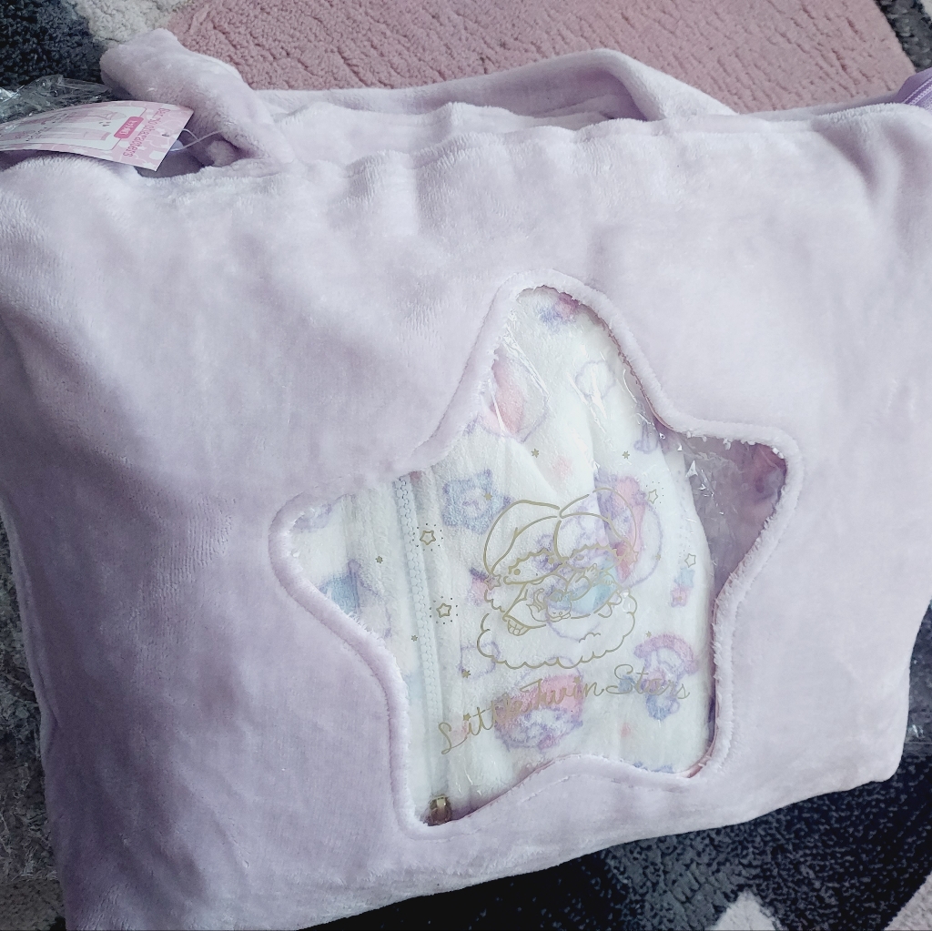 Sanrio Little Twin Stars Pajama Set With Slippers Lucky Bag Vtg Rare Nwt